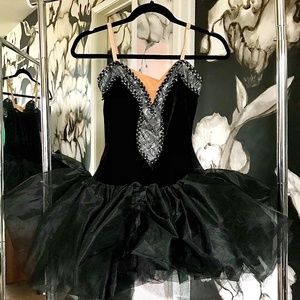 A Wish Come True 🌑 Black Velvet, Tule, Sparkle